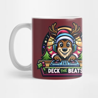 Deck the Beats - Reindeer DJ at Christmas Booth Mug